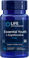 Life Extension Essential Youth L-Ergothioneine 30 Vegetarian Capsules for Longevity & Healthy Aging, Gluten-Free,