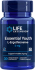 Life Extension Essential Youth L-Ergothioneine 30 Vegetarian Capsules for Longevity & Healthy Aging, Gluten-Free,