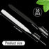 Patelai 50 Pieces Braces Brush, Interdental Brush Toothpick, Dental Hygiene Tool, Black & White