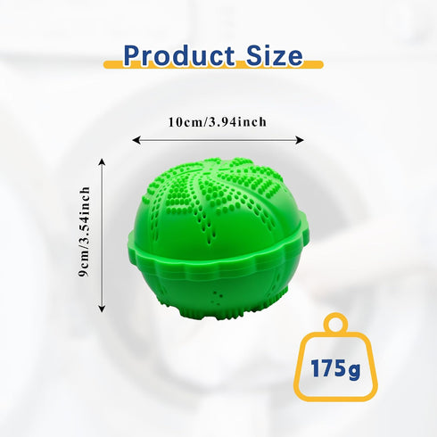 OlBuWa 2PACK Set Laundry Balls Washer Ball for Super Washing Machine Laundry Ball Eco Friendly