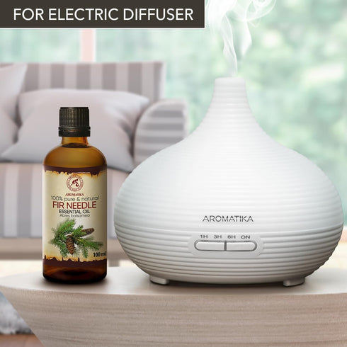 Fir Needle Essential Oil 3.4 Fl Oz - 100% Pure & Natural for Home Fragrances