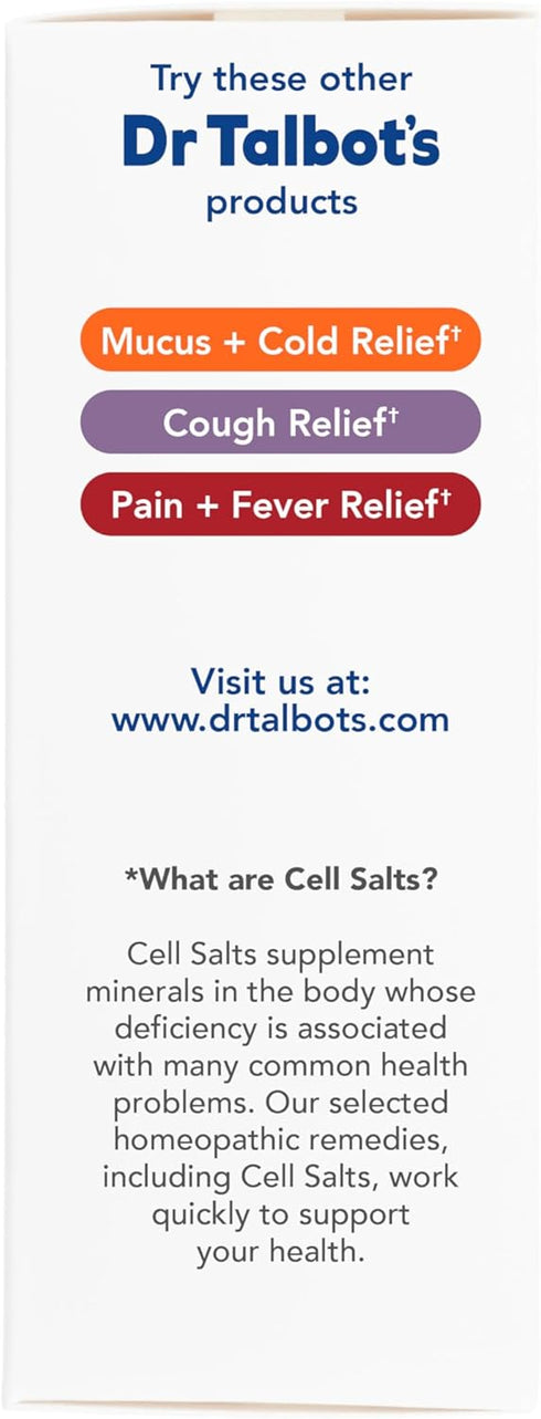 Dr. Talbot's Daily Allergy Relief Liquid Medicine, Naturally Inspired for Children, 4 Fl Oz