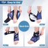 Hilph Ankle Heel Ice Pack Wrap for Swelling & Achilles Tendonitis, Reusable Gel Ice Pack for Pain Relief (Blue)