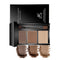 Three-Color Eyebrow Powder Palette, Professional Beauty Contour Eyebrow Pencil, Eye Makeup Filler