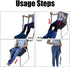 nsgglecher (Black2) Clip and Pull Dressing Aid, Adjustable Length Pants Wearing Assist Tool Device, Pants Aid Tool