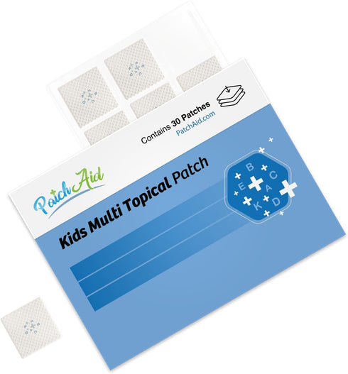 Kids Multi Plus Topical Patch with Omega-3 by PatchAid (30-Day Supply)