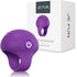 JE FUN Portable Finger Massage Ball, Multifunctional Waterproof Rechargeable Mini Massage Tool (Violet)