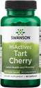 Swanson HiActives Tart Cherry, 60 Capsules (465mg Each) - Natural Supplement Supporting Joint Health, Mobility &