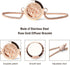 Set 24 12 Set ttstar Essential Oil Diffuser Bracelet Stainless Steel Aromatherapy Locket Adjustable Bracelet