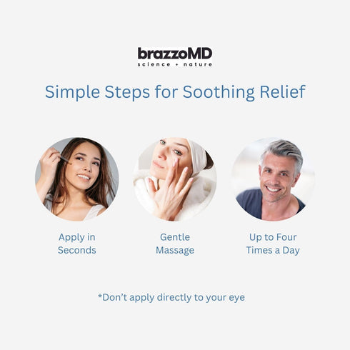 brazzoMD Stye Relief - Physician-formulated with Arnica & Calendula, 1.0 Fl Oz
