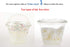 Golden Apple, 9oz-50 Sets Clear Plastic Cups with Clear Dome Lids, No Hole