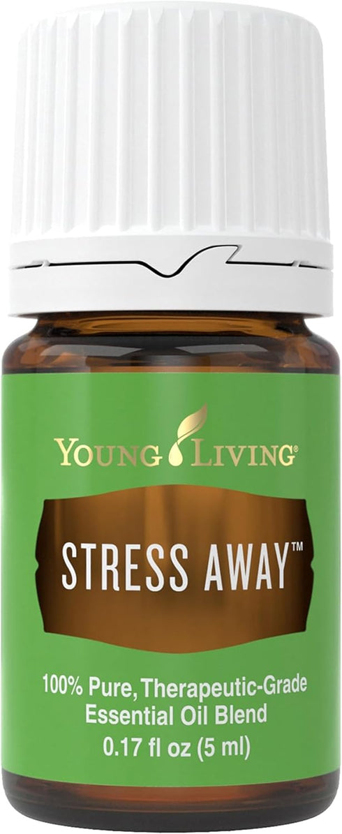 Young Living Stress Away Essential Oil Blend - Relaxing and Calming - 100% Pure, 5 ml