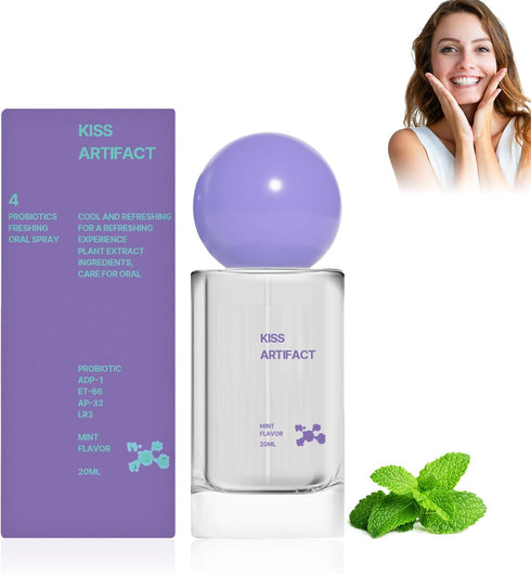 HongChengSM Probiotic Oral Spray for Long-Lasting Freshness, Alcohol-Free Oral Spray with Probiotics for