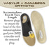 Vasyli+Dananberg 1st Ray Orthotic - X-Large, Full-Length Insole, Heat Moldable, Pain Relief
