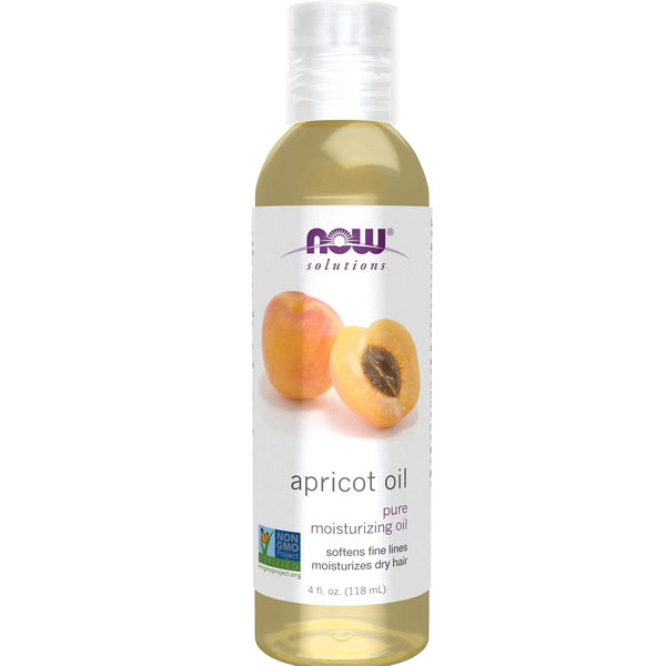 NOW Foods Apricot Kernel Oil, Hair Moisturizer, 4-Ounce, Rejuvenating Skin Oil