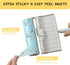 Extra Sticky Large Surface Lint Roller with Dust-Proof Cover, 240 Sheets/4 Refills, Pet Hair Remover