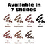 Ruby Kisses Auto Lip Liner Pencil, Long Lasting, Smooth Application Mechanical Lip Liner (Brown)