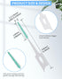 70PCS Soft Braces Brush Set, 50PCS Tooth Picks Flossing Head for Oral Tooth Cleaning, with Disposable Toothpicks
