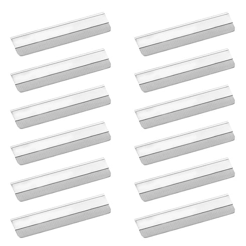 Straight Razor Blades, 50 Pcs Stainless Steel Single Edge Disposable Safety Razor Blades for Men and Women