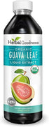 Guava Leaf Extract - Organic Guava Leaves Liquid Supplement for Digestive Health, Non-GMO by Herbal Goodness