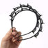 Women's Fashion Headbands with Clips - Thin Plastic Braided Twist Plait Hairpin for Workout, Double Layer Hair Tools
