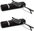 2 Pack Half Frame Reading Glasses for Men and Women, Lightweight Computer Readers with Portable Case 1.75