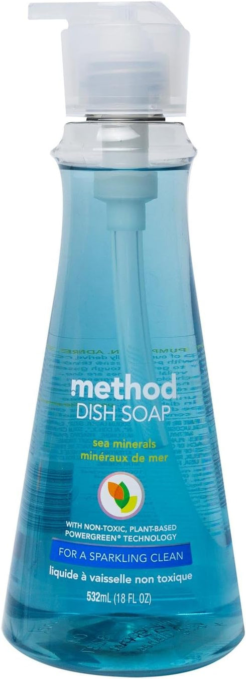 method Dish Soap Pump, Sea Minerals, 18 oz Bottle