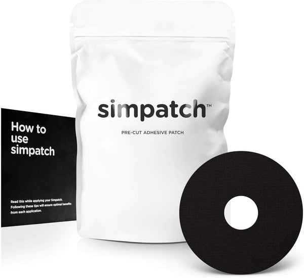 SIMPATCH Universal Adhesive Patch, 0.8-Inch Hole, Waterproof Adhesive, 30-Pack, Multiple Color Options