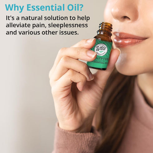 Wild Essentials 100% Pure White Sage Essential Oil - 10ml, Premium Grade, Cleansing, Relaxing, Made in the USA