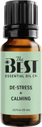 The Best De-Stress + Calming Essential Oil Blend - 100% Pure & Natural for Aromatherapy, Diffuser, Spa, 10 ml