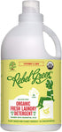 Rebel Green Peppermint & Lemon Scent Liquid Laundry Detergent, 64 Fluid Ounces, Hypoallergenic