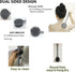 Long Handle Silicone Body Scrubber, Shower Exfoliator Back Scrubber