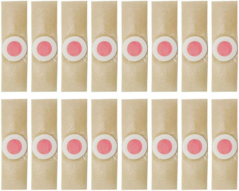 FOMIYES 72 Pcs Corn Remover Pads, Self-Stick Adhesive Foot Care Cushions for Pain Relief, Pink Toe Pads