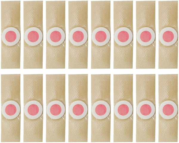 FOMIYES 72 Pcs Corn Remover Pads, Self-Stick Adhesive Foot Care Cushions for Pain Relief, Pink Toe Pads