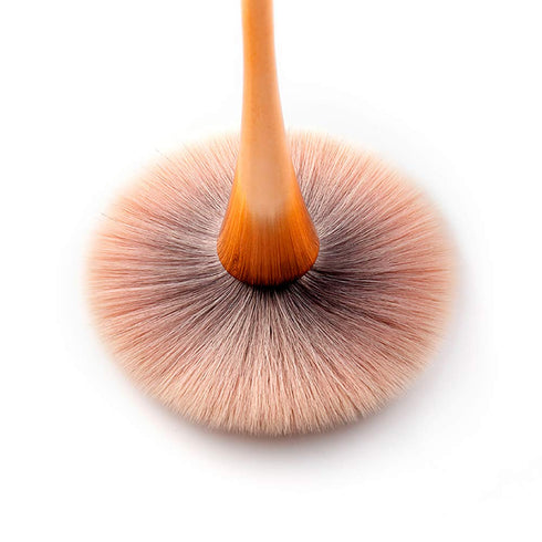 SILPECWEE 2 Pcs Nail Brushes - Cleaning Dust, Makeup, Blush, Acrylic Nail Art Brush Set