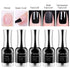 VENALISA 12ML No Wipe Tempered Top Coat, Scratch Resistant High Gloss Soak Off Clear Gel Nail Polish 0.43 OZ