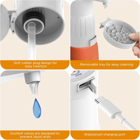 IMPORTANT! Measure FirstElectric Laundry Detergent Pump - Reusable Laundry Detergent Dispenser with Graduated Cup