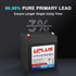 UPLUS 12 Volt 4AH Rechargeable AGM Battery, LP12-4 SLA Alarm Battery Replacement Batteries for Security Control Panel, Garage Door Opener, Ion Block Rockers, UPS Systems, Ride On Truck etc. by UPLUS NEW TECHNOLOGY BATTERY
