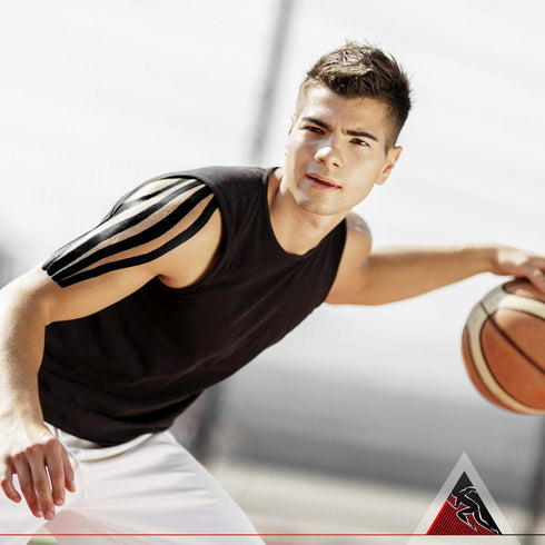 Made in Korea Kinesiology Tape for Physiotherapy, Athletic Therapeutic Muscle Tape for Sports Injury Relief