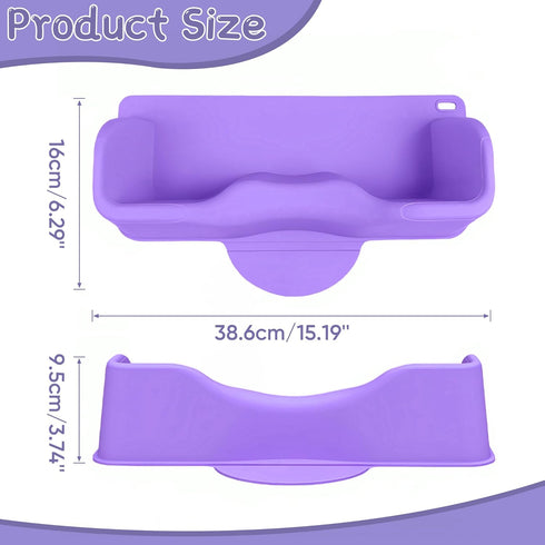 Portable Hair Washing Station for Kids, Toddlers, Children, Teens, Silicone Hair Washing Basin for Sink or Bathtub