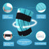Ice Pack for Knee After Surgery - 2 Hours Long Lasting Cold Therapy Flexible Wrap for Knee Injuries, Pain Relief, Green