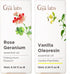 Rose Geranium Essential Oil for Skin & Vanilla Essential Oil for Diffuser
