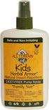 Kids Herbal Armor DEET-Free Insect Repellent Pump Spray, 8oz, Plant-Based, Safe for Family and Pets