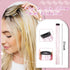 Umylar Clip in Hair Tinsel Pack of 12 Pcs 20 Inch Glitter Blue Tinsel Hair Extensions