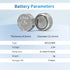 LR44 AG13 357 303 SR44 1.5V Button Coin Cell Batteries (Pack of 10)
