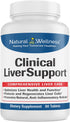 Natural Wellness Clinical Liver Support Supplement - Milk Thistle, Curcumin & Alpha R-Lipoic Acid for Maximum Absorption