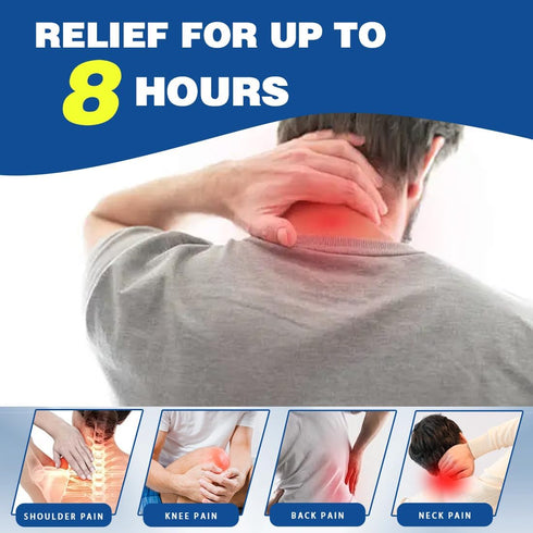 4% Lidocaine Patch,Relief Patches,15 Count Maximum Strength Numbing Gel Patch,4” x 5.5” Pain Relief Patches for Fast Numbing of Aches, Pains, Neck, Shoulder, Muscle Soreness, Back Pain Patch