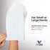 Medcosa Adult Washcloths - Unique Disposable Body Wipes Shaped Like a Glove, Pack of 10