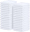 Avalon Towels Terry Bar Mop Towels, Value Pack of 30, 16"x19", Absorbent Cotton Cleaning Rags (White)