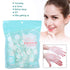 ZJchao Disposable Facial Mask - 100Pcs/Pack Non-Woven Compressed Sheets for Home Travel Use